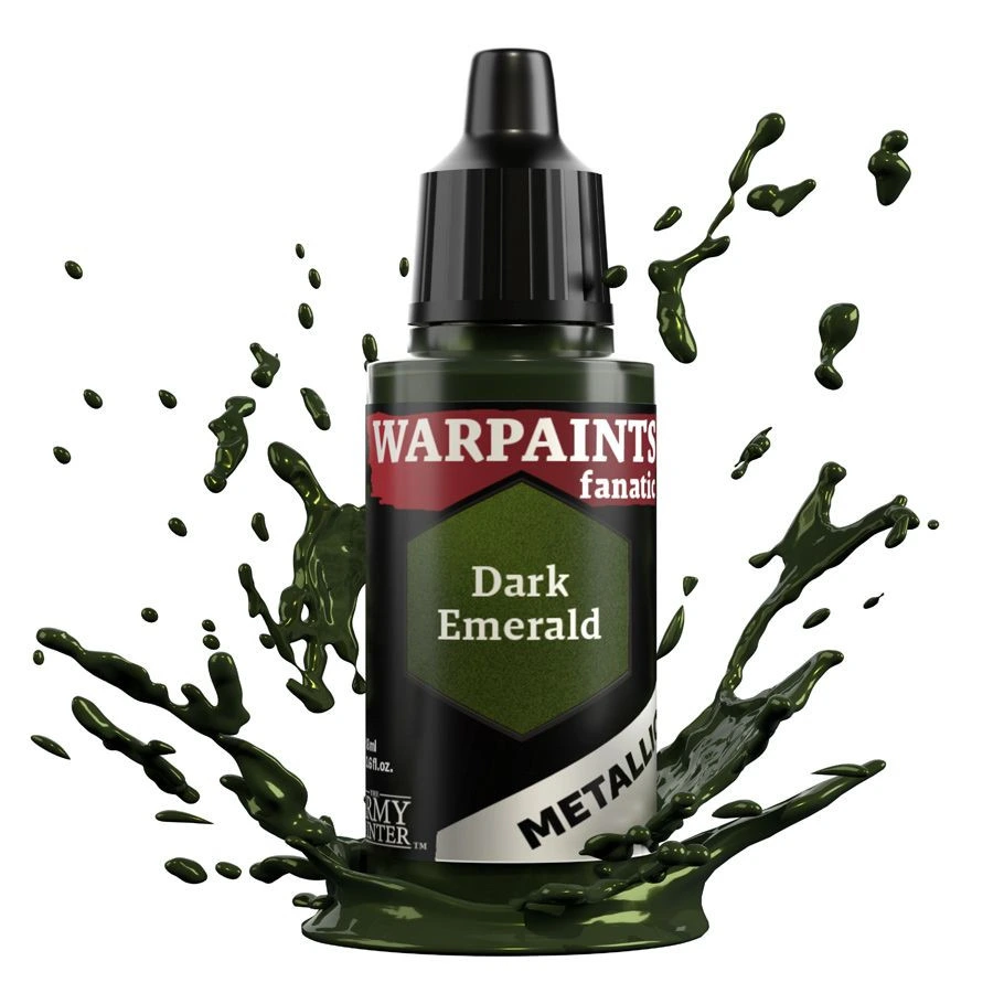 Army Painter Warpaints Fanatic Metallic: Dark Emerald