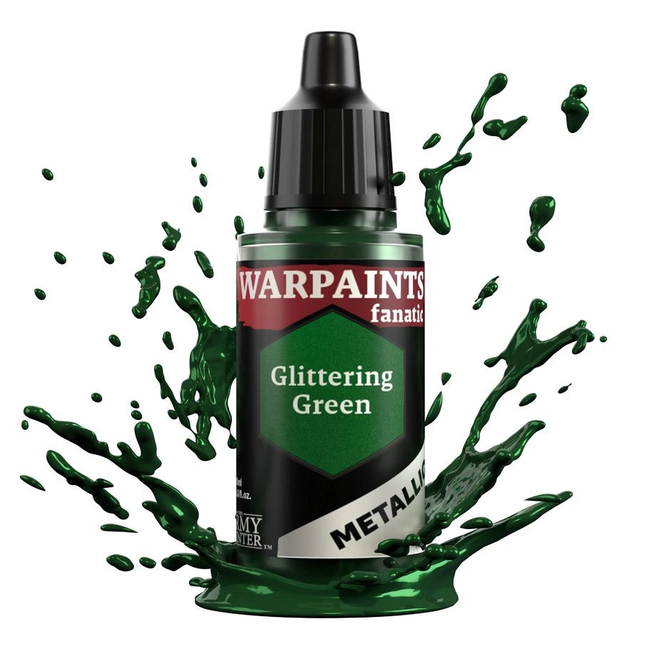 [AMYWP3197] Army Painter Warpaints Fanatic Metallic: Glittering Green