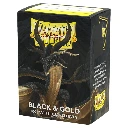 Dragon Shield: Dual Matte: Black & Gold (100)