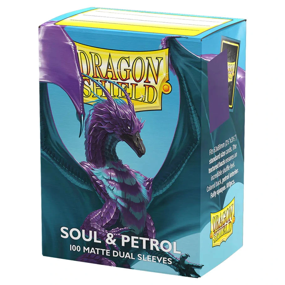 [ATM15070] Dragon Shield: Dual Matte: Soul & Petrol (100)