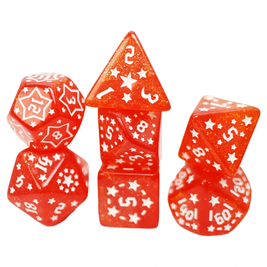 [FBG2684] Dice: 7-Set Shooting Stars: Nitrogen