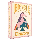 Bicycle Playing Cards: Unicorn Pink