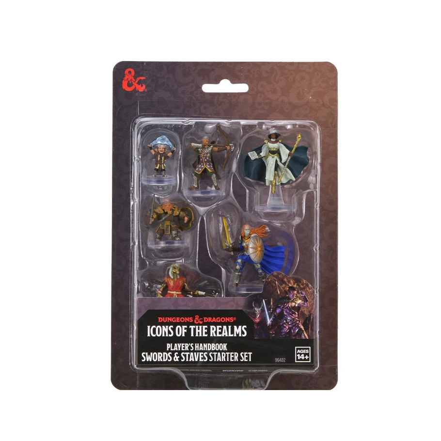 D&D Icons of the Realms: Player's Handbook - Swords & Staves Starter Set