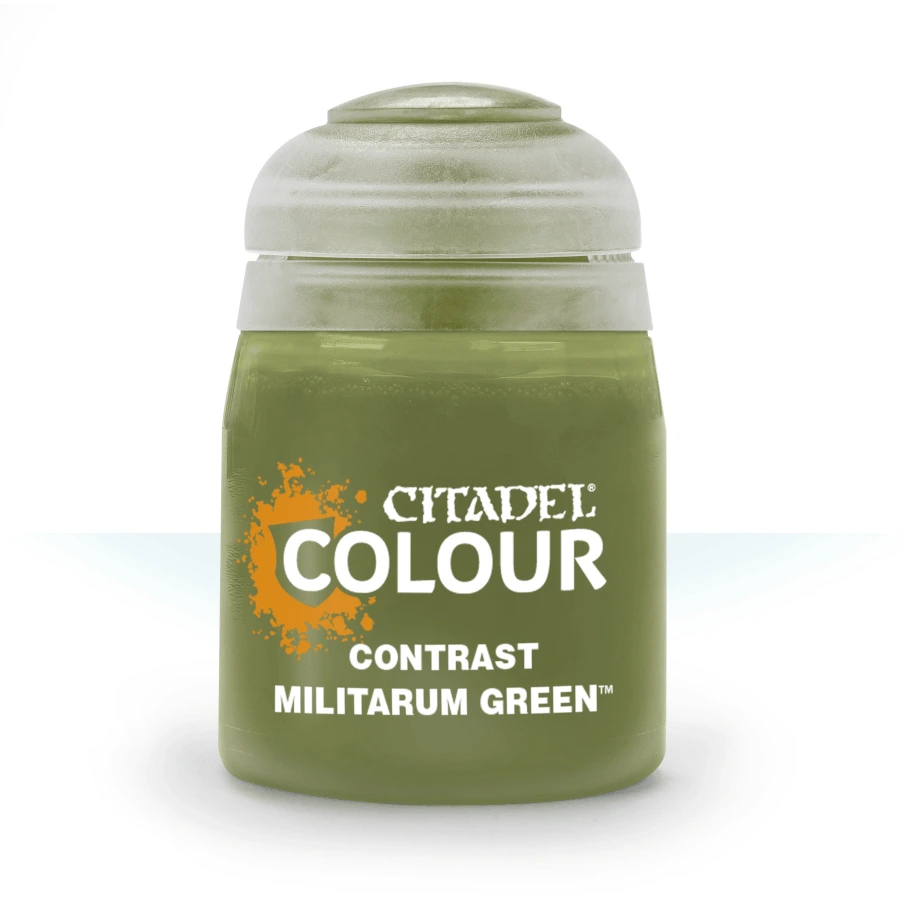 Citadel Colour: Contrast: Militarum Green