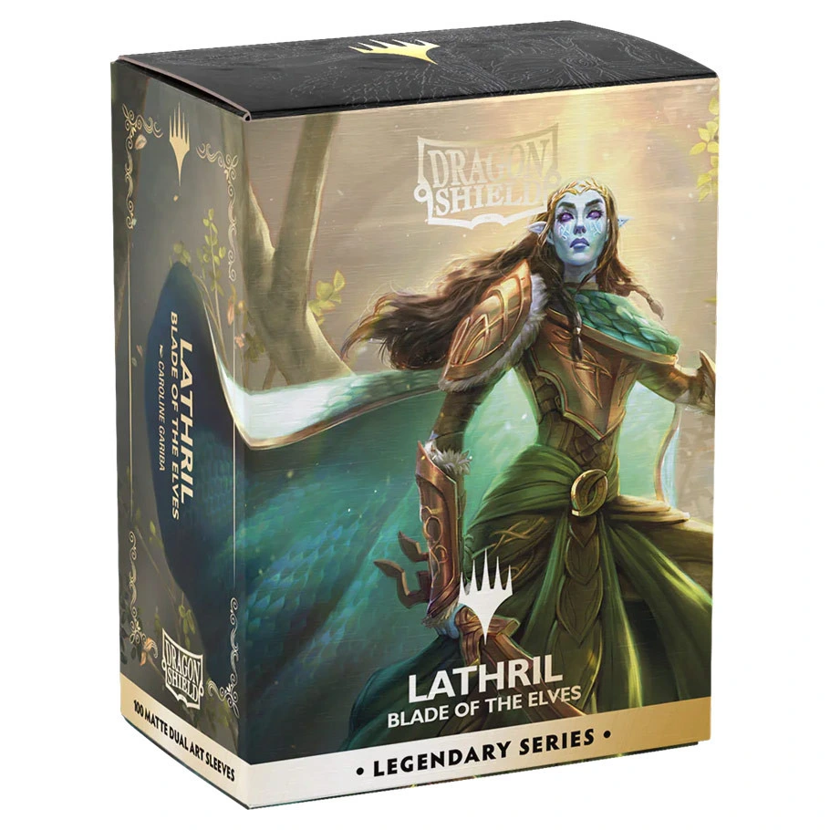 Dragon Shield: Matte Dual Art MTG Legendary Series Lathril, Blade of the Elves (100)