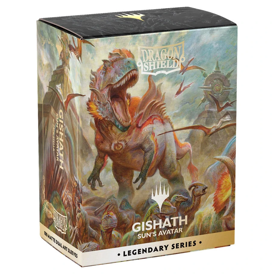 Dragon Shield: Matte Dual Art MTG Legendary Series Gishath, Sun´s Avatar (100)