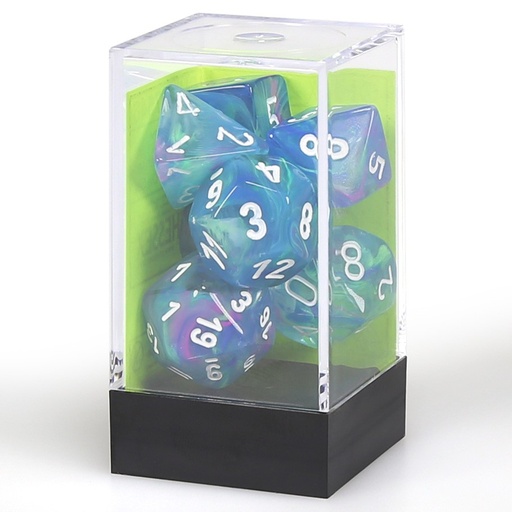 [CHX27546] Dice: 7-set Festive Waterlily/white