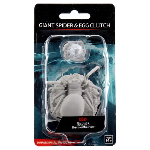 [WZK90077] Nolzur's Marvelous Miniatures: Giant Spider & Egg Clutch