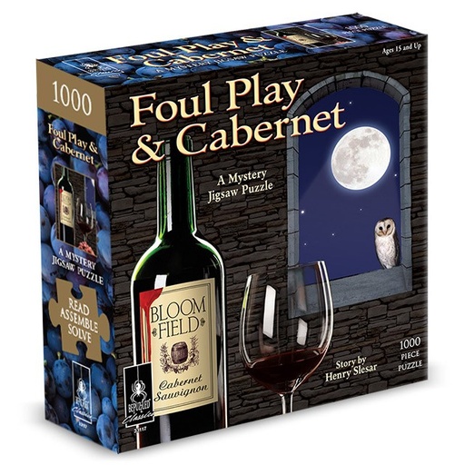 [UNV33117] Puzzle: Foul Play & Cabernet 1000pc