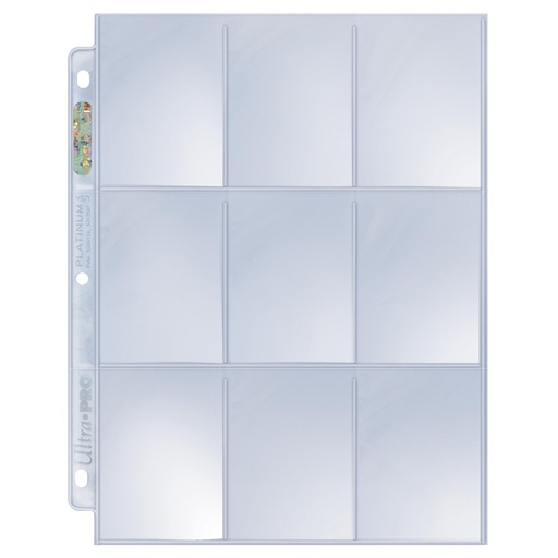 [ULP81320] Ultra PRO Platinum Series 9-Pocket Binder Page