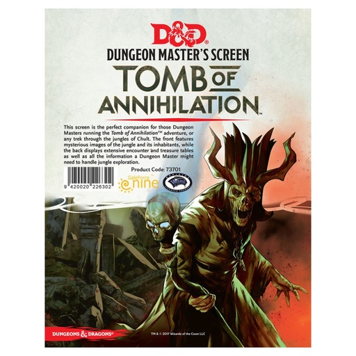 [GF973708] D&D 5E: Dungeon Master's Screen - Tomb of Annihilation