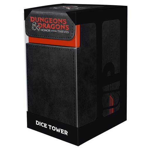 [ULP19711] Honor Among Thieves Printed Leatherette Dice Tower for D&D
