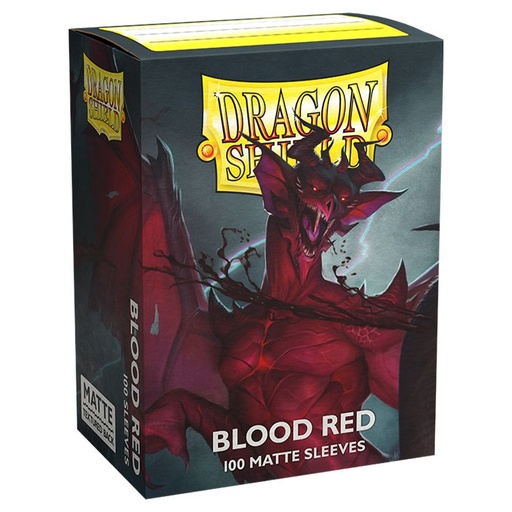 [ATM11050] Dragon Shield: Matte Blood Red (100)
