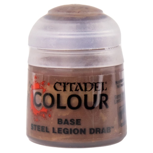[GAW21-17] Citadel Paint: Base - Steel Legion Drab