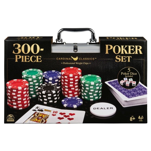 [SMY6061119] Cardinal Classics 300pc Poker Set