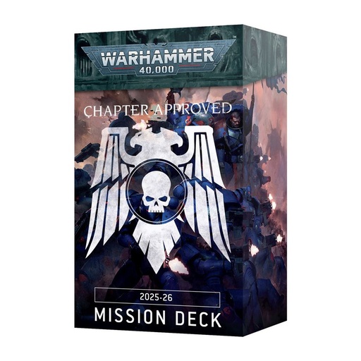 [GAW40-65] Warhammer 40K: Chapter Approved 2025-26: Mission Deck