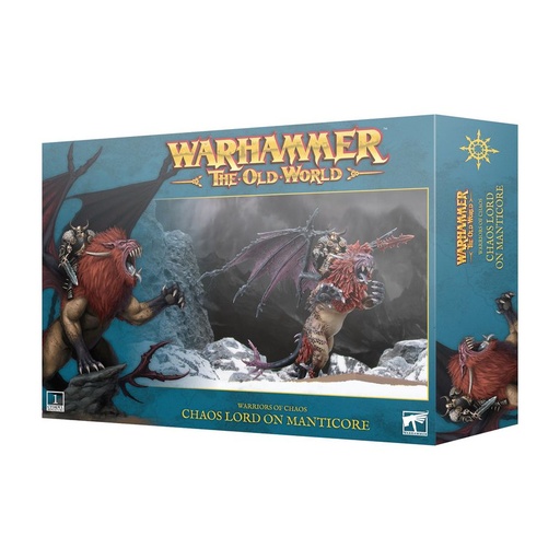 [GAW08-05] Warhammer: The Old World: Warriors of Chaos: Chaos Lord on Manticore