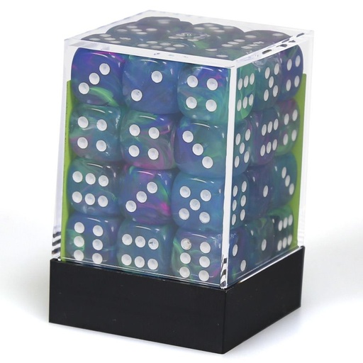 [CHX27946] Dice: 36d6 Festive Waterlily/white
