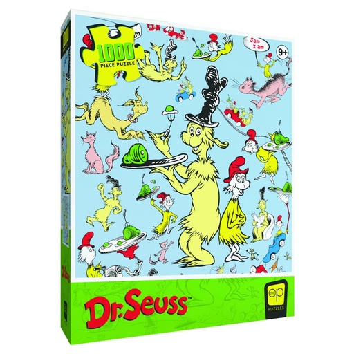 [USOPZ154921] Puzzle: Dr Seuss Green Eggs and Ham 1000pc