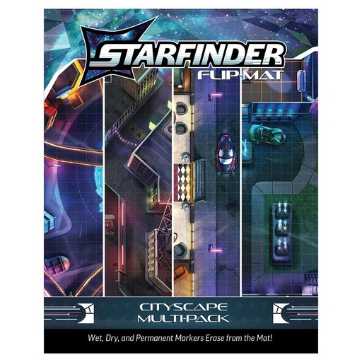 [PZO21006-FM] Starfinder Flip-Mat: Cityscape Multi-Pack