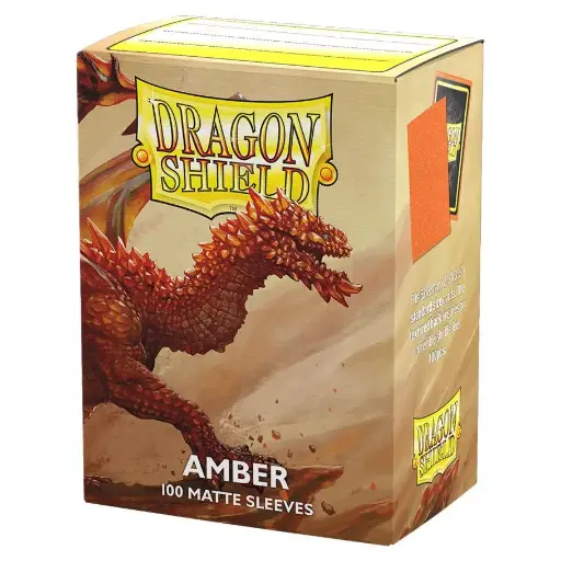 [ATM11059] Dragon Shield: Matte Amber (100)