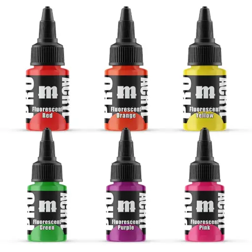[MONMPA-SET-F01] Pro Acryl: Fluorescents Set