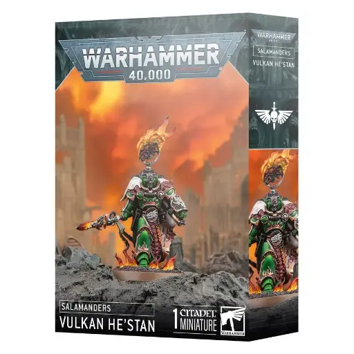 [GAW55-58] Warhammer 40K: Salamanders: Vulkan He'stan