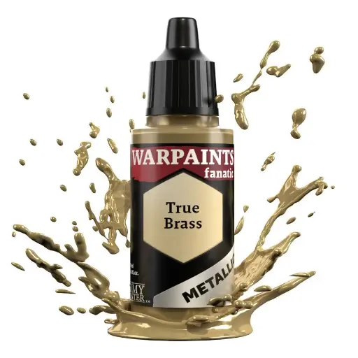 [AMYWP3186] Army Painter Warpaints Fanatic Metallic: True Brass