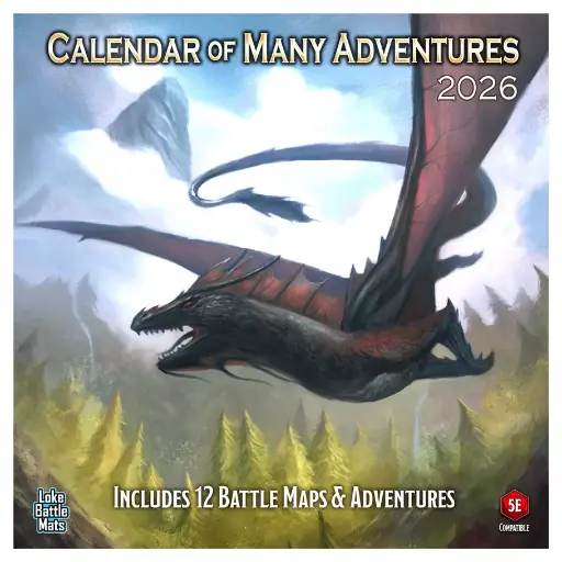 [LBM073] Calendar of Many Adventures 2026