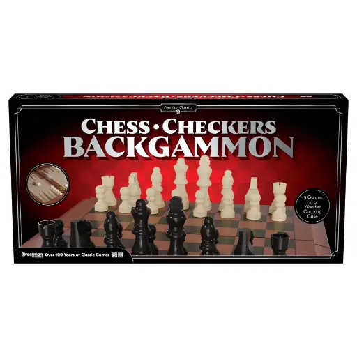 [PMT931457] Premium Classics: Chess/Checkers/Backgammon
