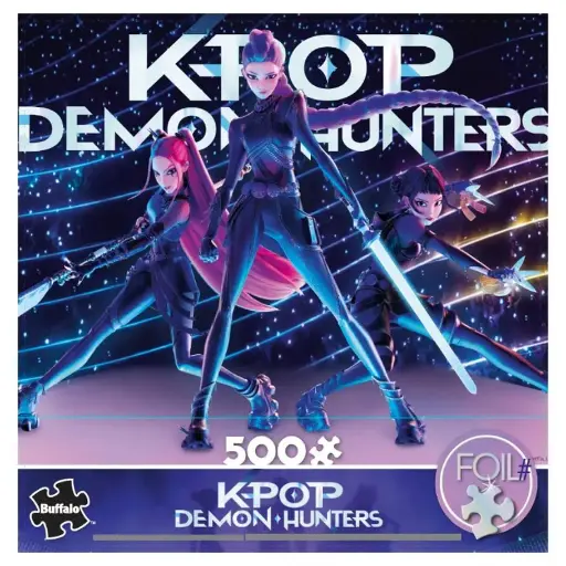 [CCO76007] Puzzle: K-Pop Demon Hunters Huntrix Battle Foil 500pc