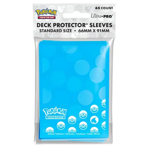 [ULP16744] Deck Protector: Pokémon: Water Type Energy (65)