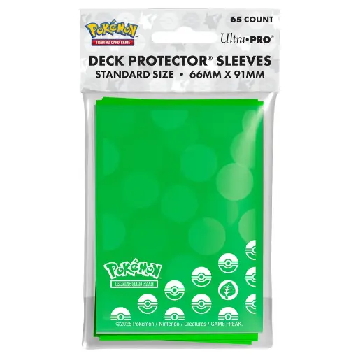 [ULP16742] Deck Protector: Pokémon: Grass Type Energy (65)