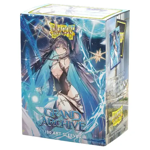 [ATM16182] Dragon Shield: Matte Dual Art Grand Archive Raziel, Archangel of Libra (100)